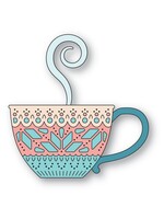Poppy Stamps Die, Nordic Cozy Tea Cup
