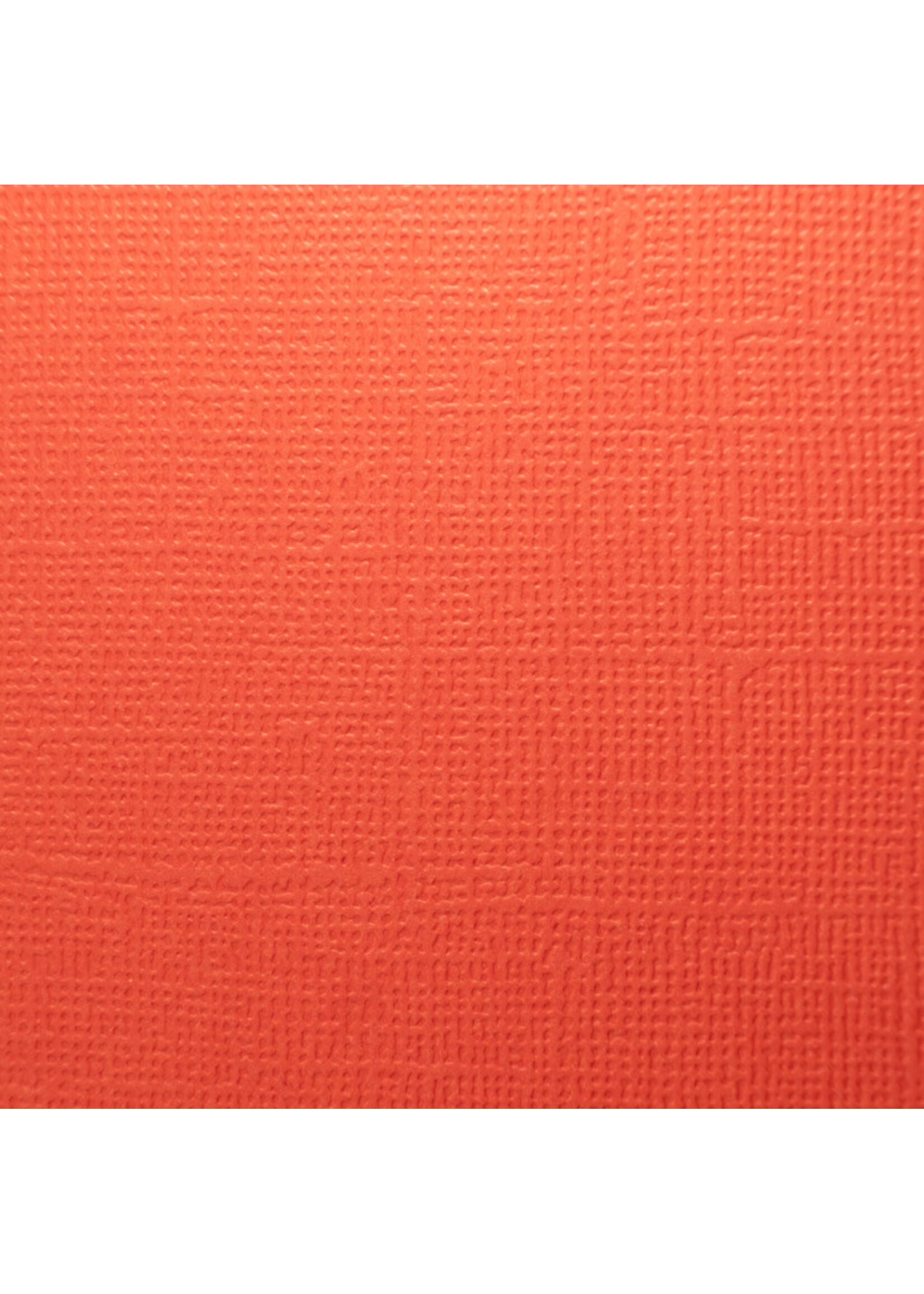 Prism Studio Prism Studio 12X12 Textured 80 lb. Cardstock, Poppy Red