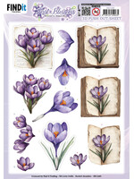 Berries Beauties 3D Push Out Sheet, First Blossoms - Blooming Tales