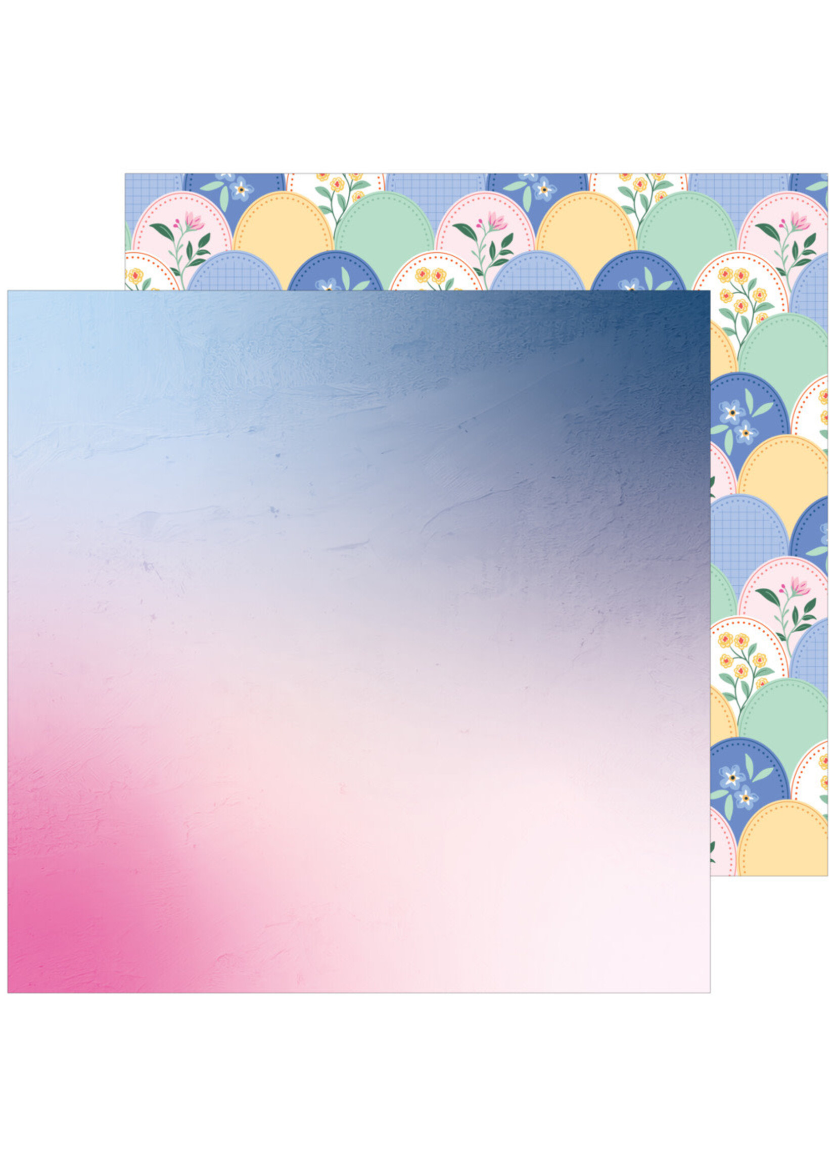 Pink Fresh Studio Pink Fresh 12X12 Fresh Start, Great Things Await