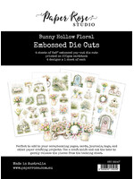 Paper Rose Paper Rose Embossed Die Cuts, Bunny Hollow Floral