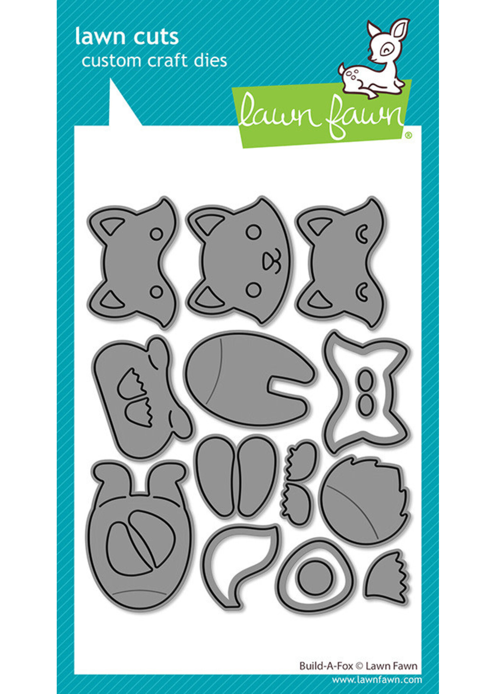 Lawn Fawn Lawn Fawn Die, LF3911 Build-A-Fox