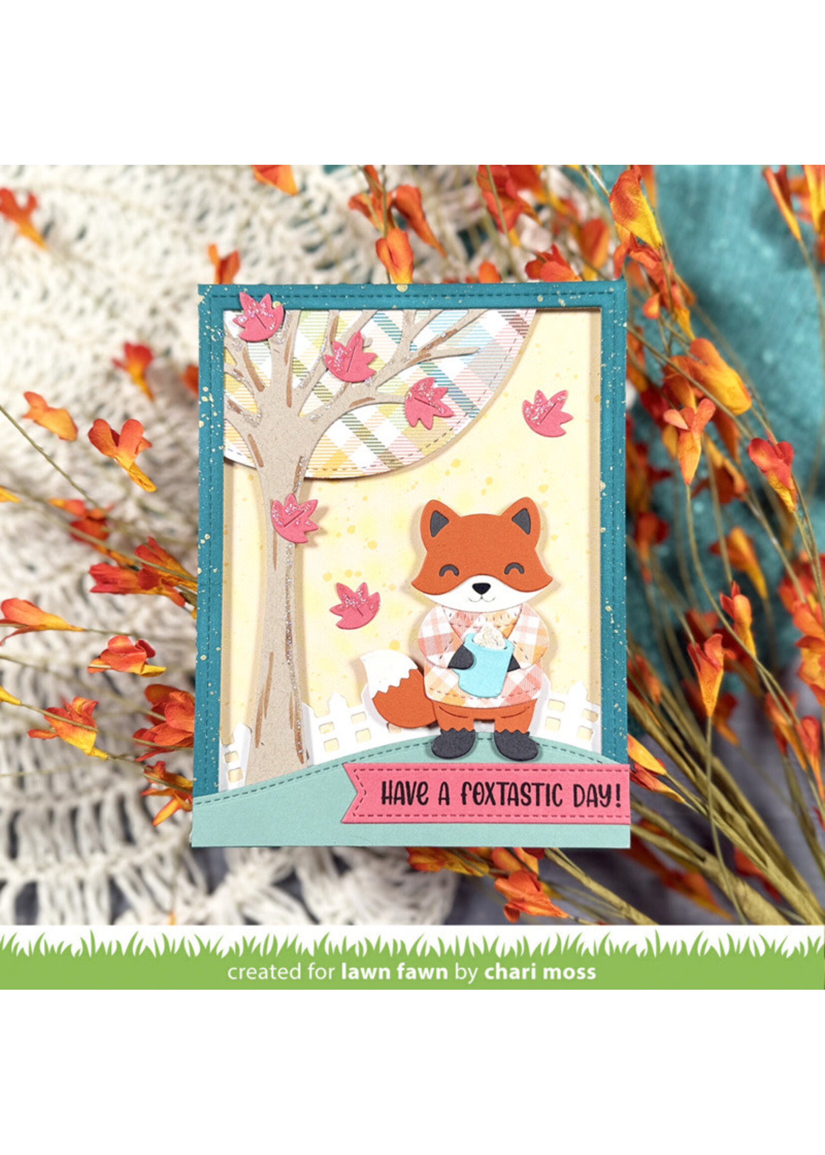 Lawn Fawn Lawn Fawn Die, LF3911 Build-A-Fox