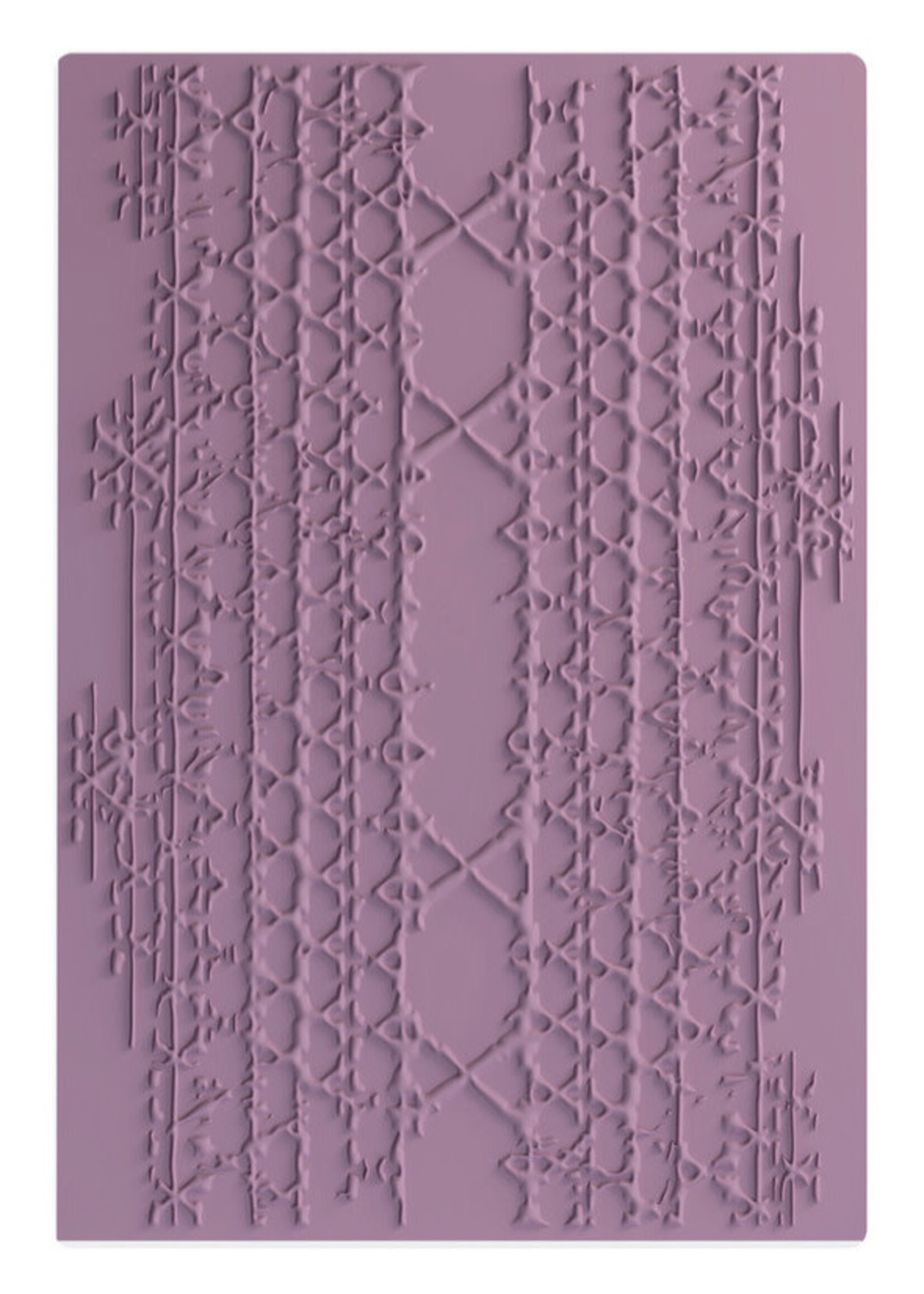 Sizzix Sizzix 3D Embossing Folder, 667049 Magic Mesh