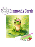 Find It Trading Diamond Dot Card, DDDC1225 Frog