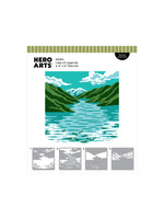 Hero  Arts Hero Arts Layering Stencil, Lake of Legends