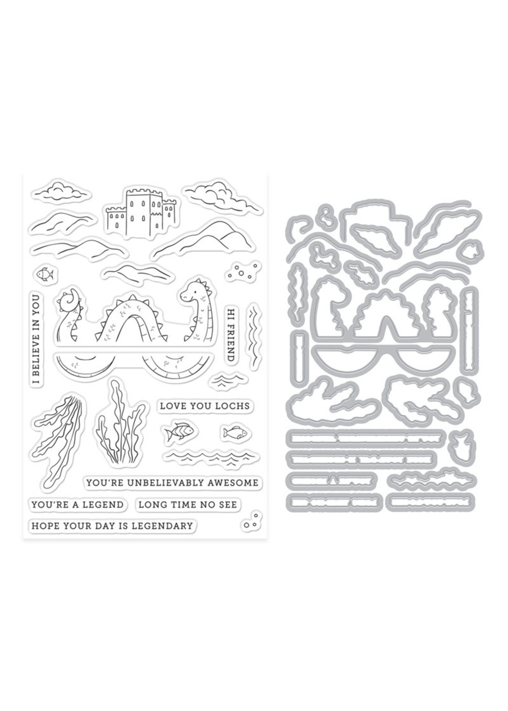 Hero  Arts Hero Arts Stamp/Die, Unbelievably Awesome