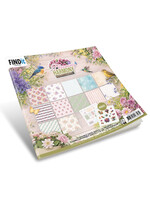 Find It Trading Berries Beauties 8X8 Paper Pack, Blooming Harmony