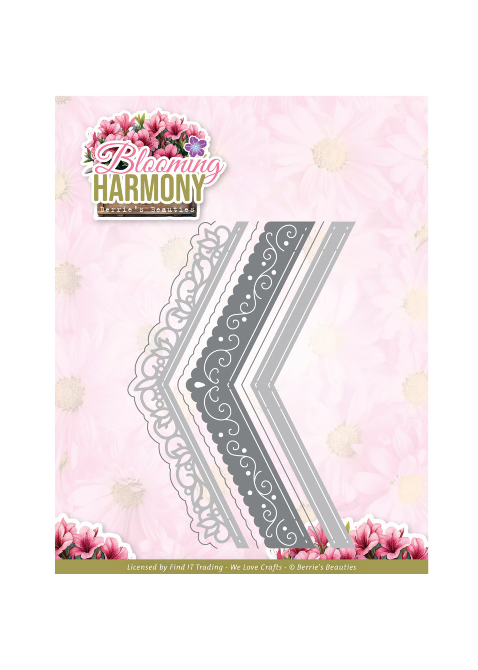 Find It Trading Die, Blooming Harmony - Lace Borders
