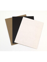 Grafix Grafix Medium Chipboard .057, 8.5 x 11 Black (25)