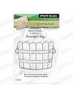 Penny Black Penny Black Stamp/Die Combo, Blooming Barrel