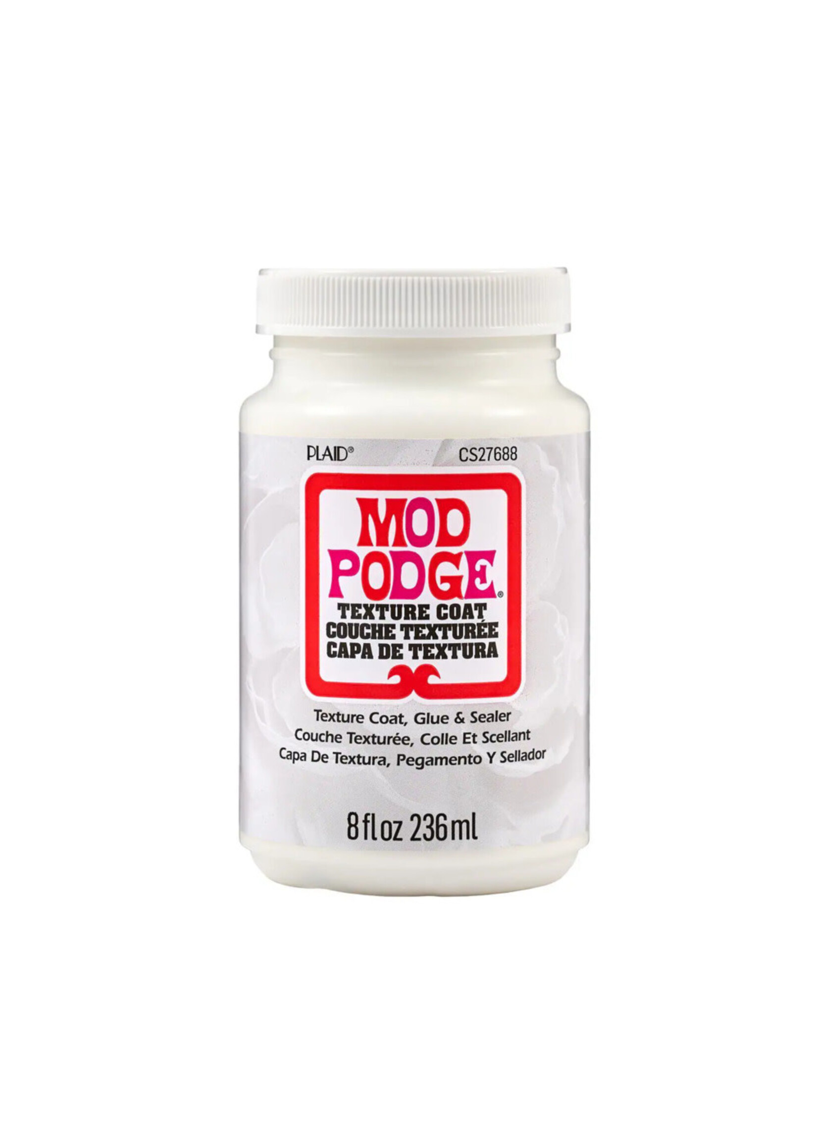 Plaid Mod Podge Texture Coat, 8oz