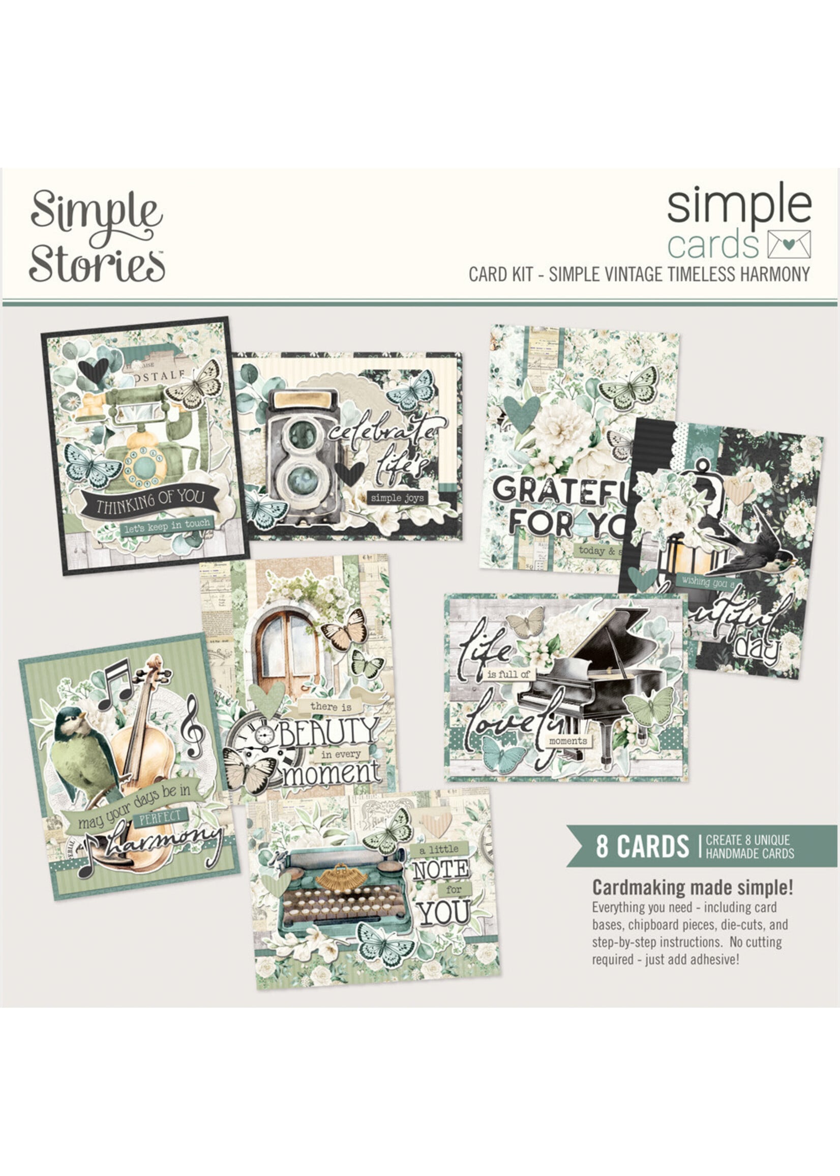 Simple Stories Simple Stories Card Kit, Simple Vintage Timeless Harmony