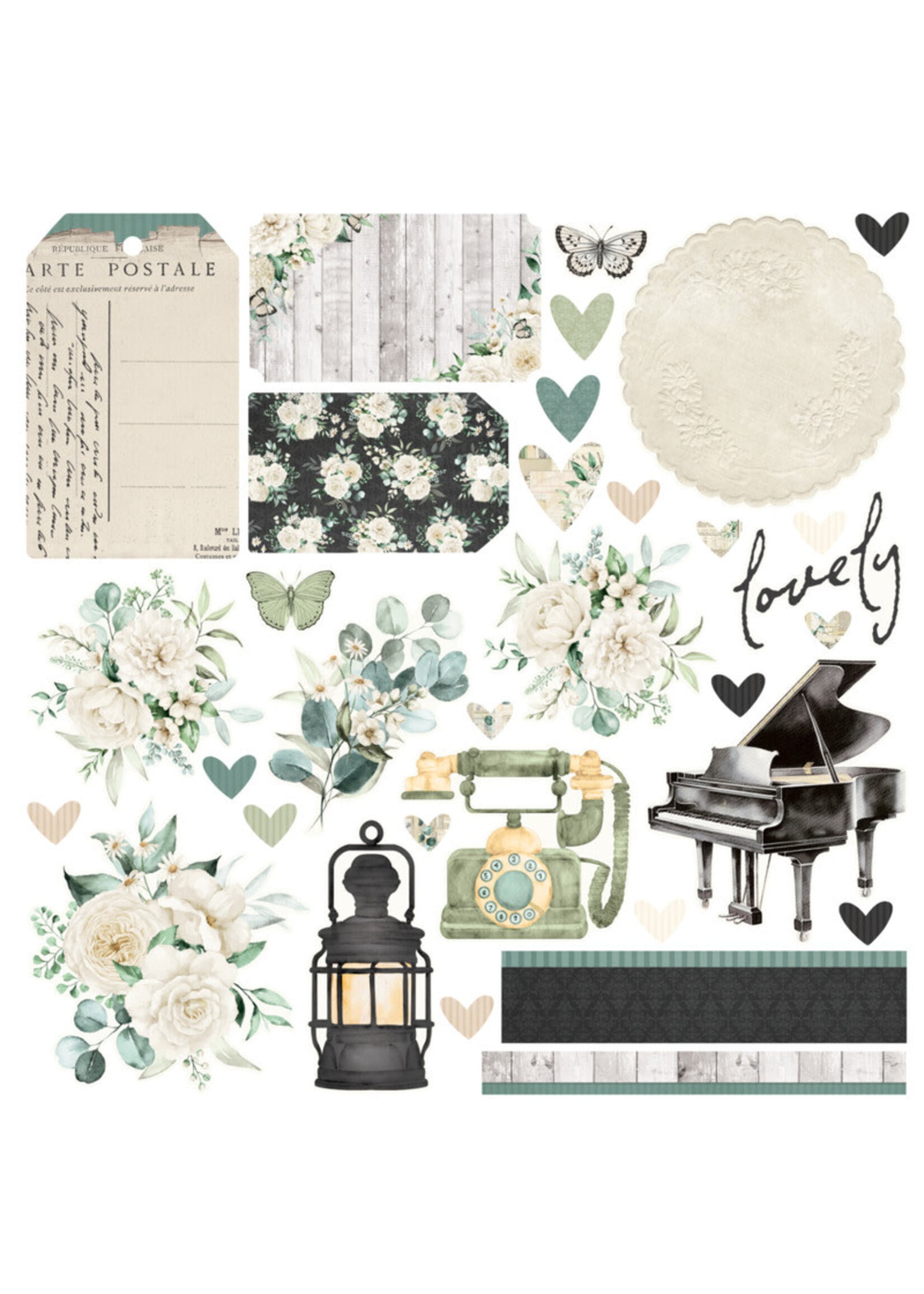 Simple Stories Simple Stories Card Kit, Simple Vintage Timeless Harmony