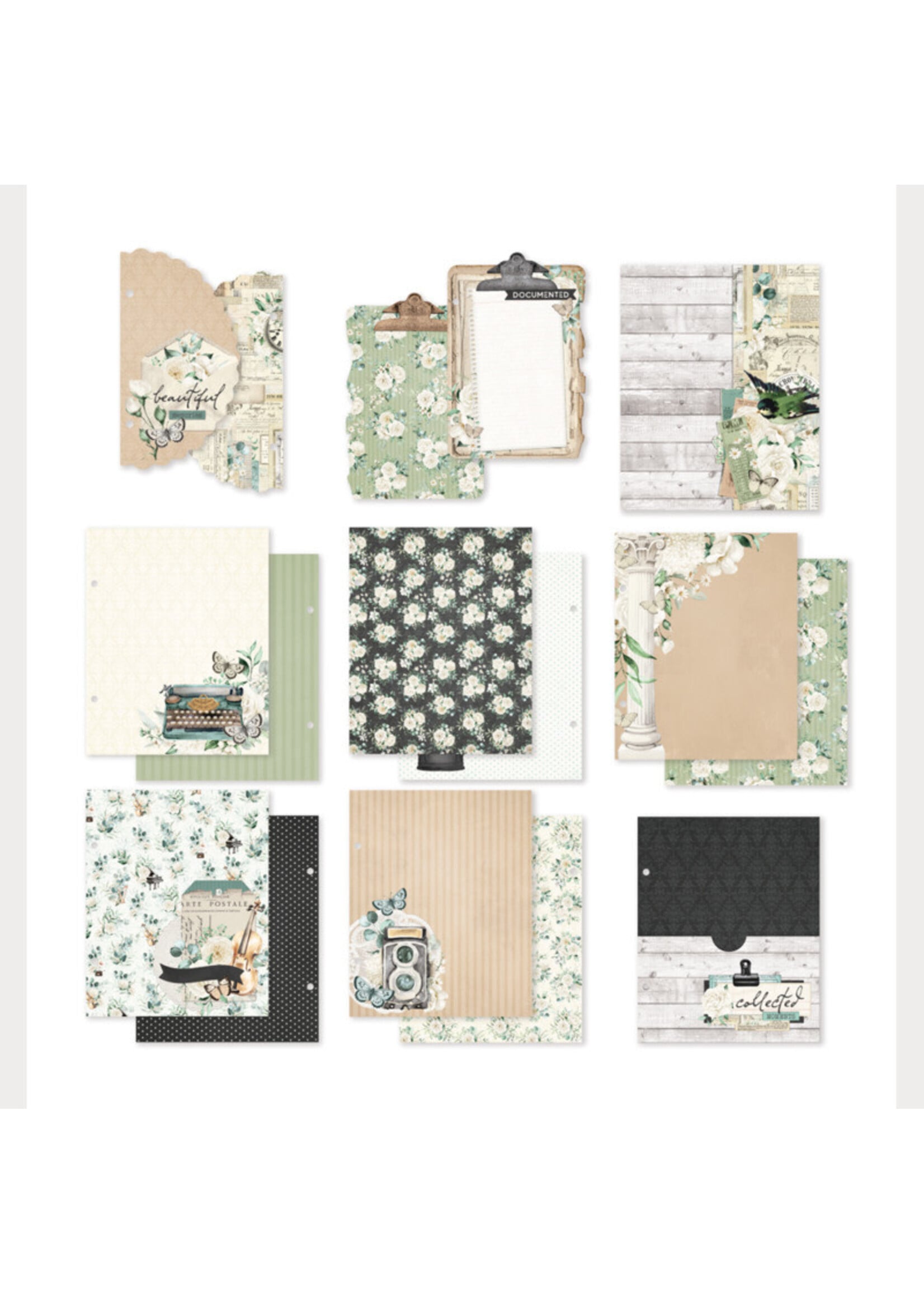 Simple Stories Simple Stories 6x8 SN@P! Binder Inserts, Simple Vintage Timeless Harmony