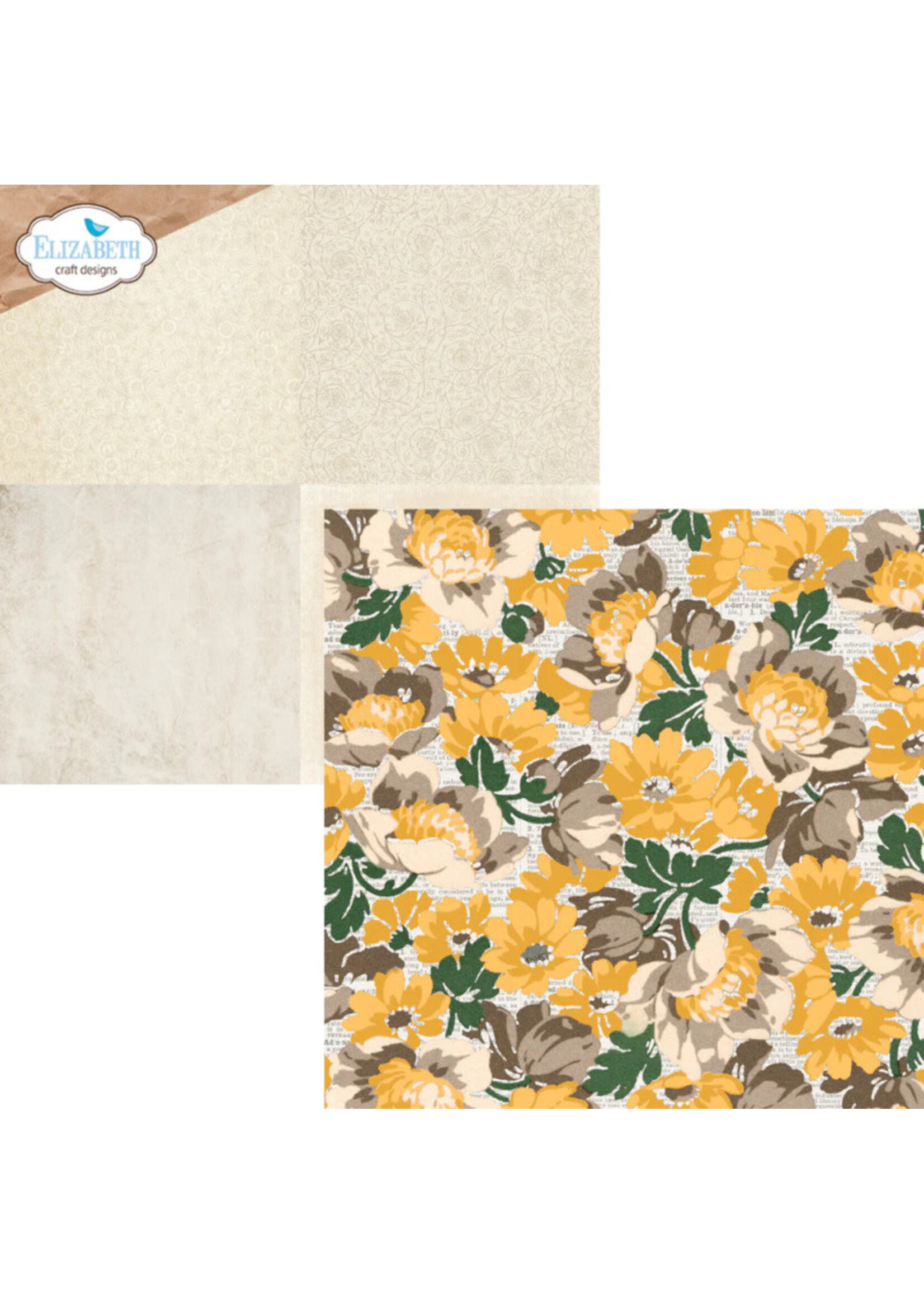 Elizabeth Craft Design ECD 12x12 Paper Pack, Spring Splendor