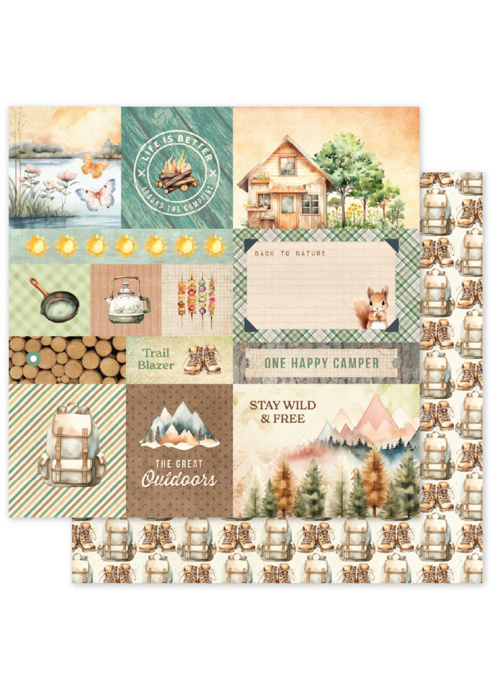 Paper Rose Paper Rose 12x12 Campfire Tales, A
