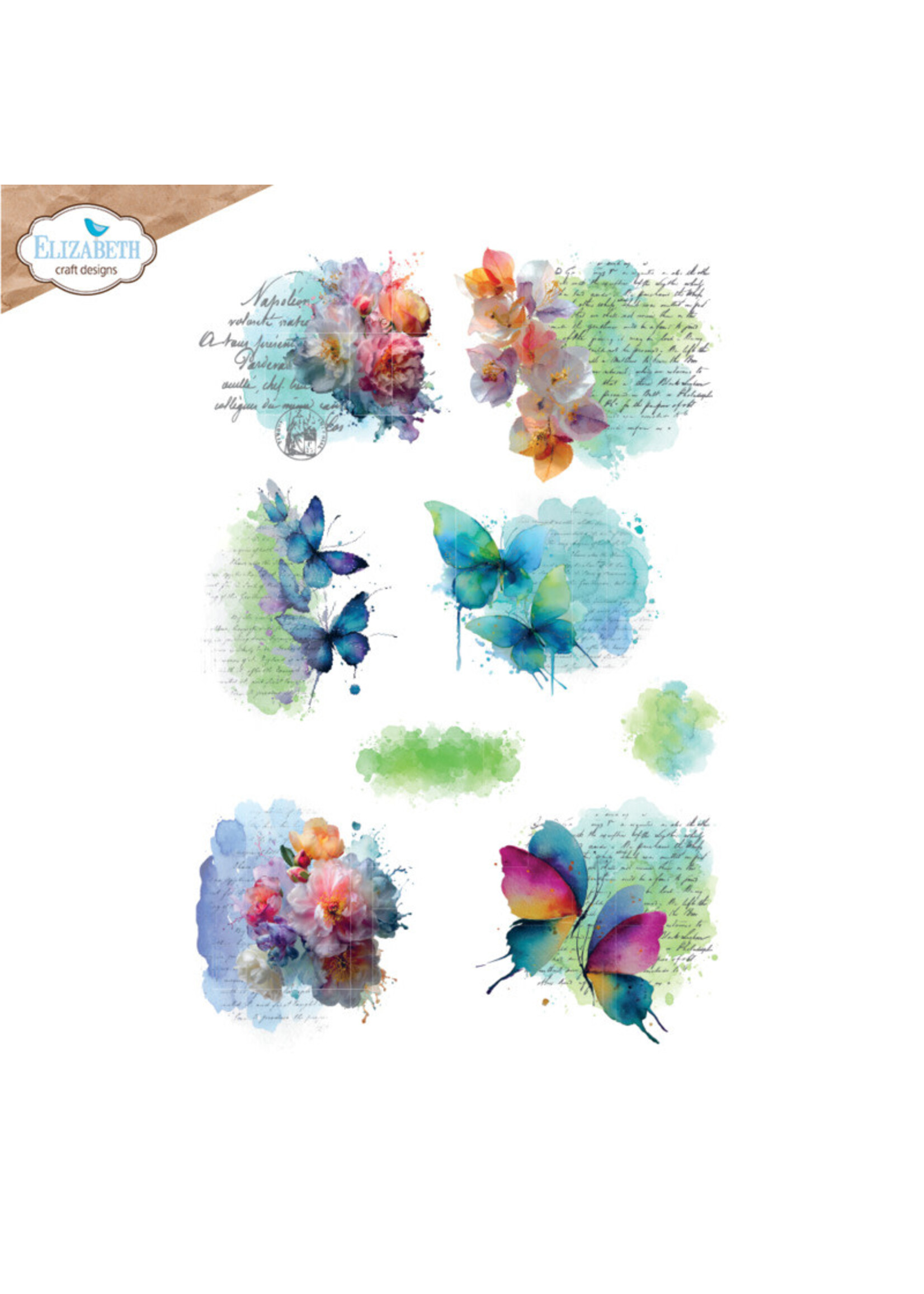 Elizabeth Craft Design Elizabeth Craft Rub-Ons, Layers of Time