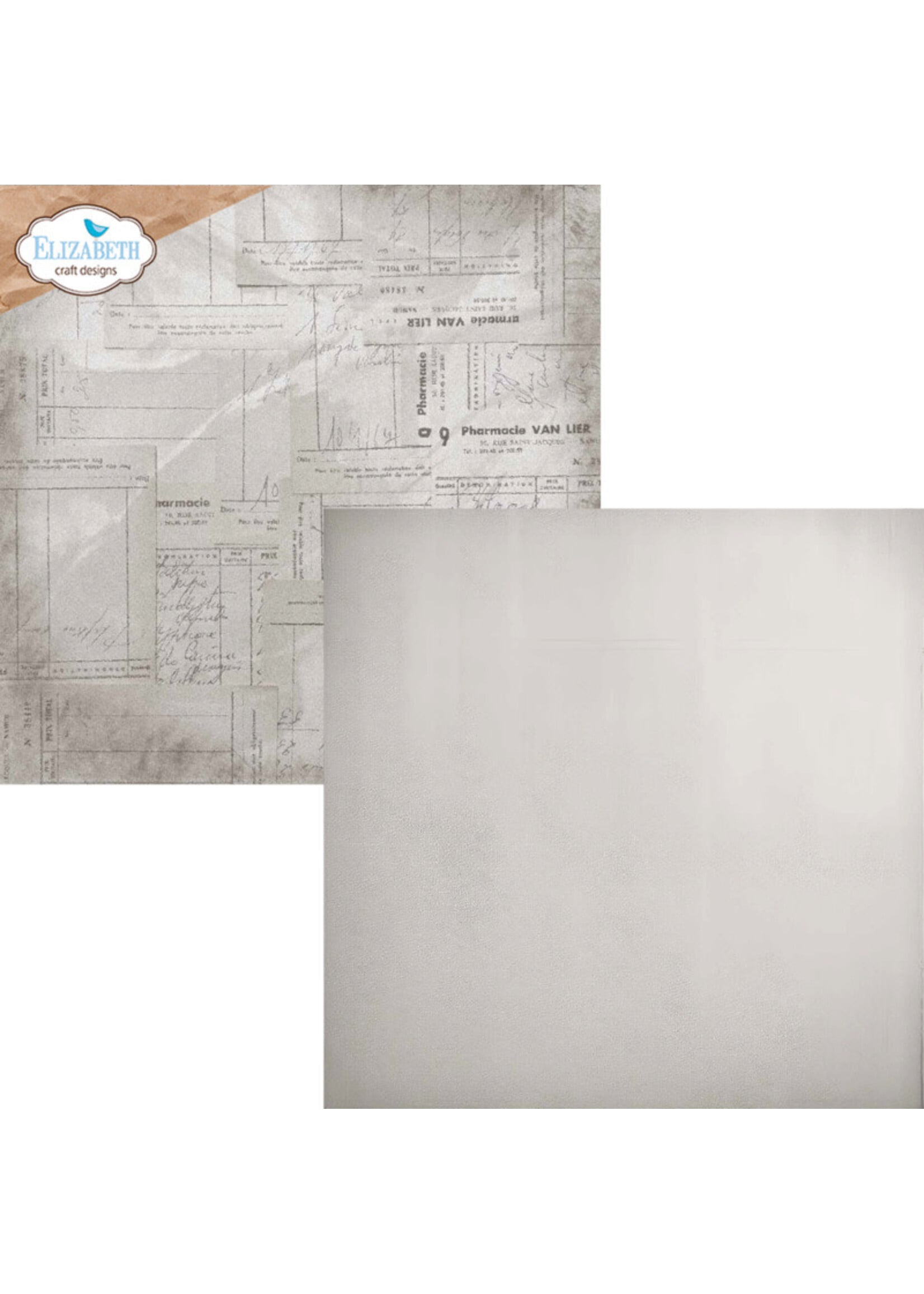 Elizabeth Craft Design Elizabeth Craft 12x12 Paper Pack, Backgrounds - Volume 5