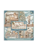 Stamperia Stamperia 12X12 Maxi Paper Pad, White Christmas
