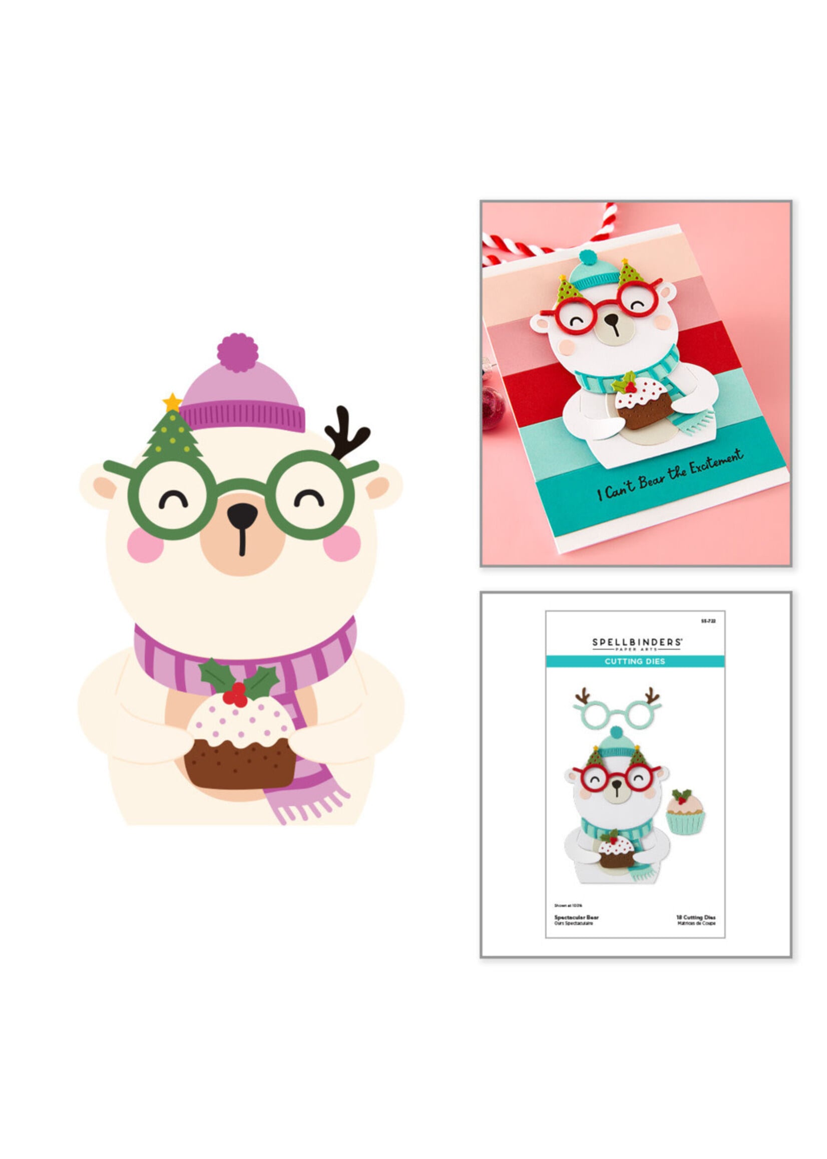 Spellbinders Spellbinders Die, Spectacular Bear