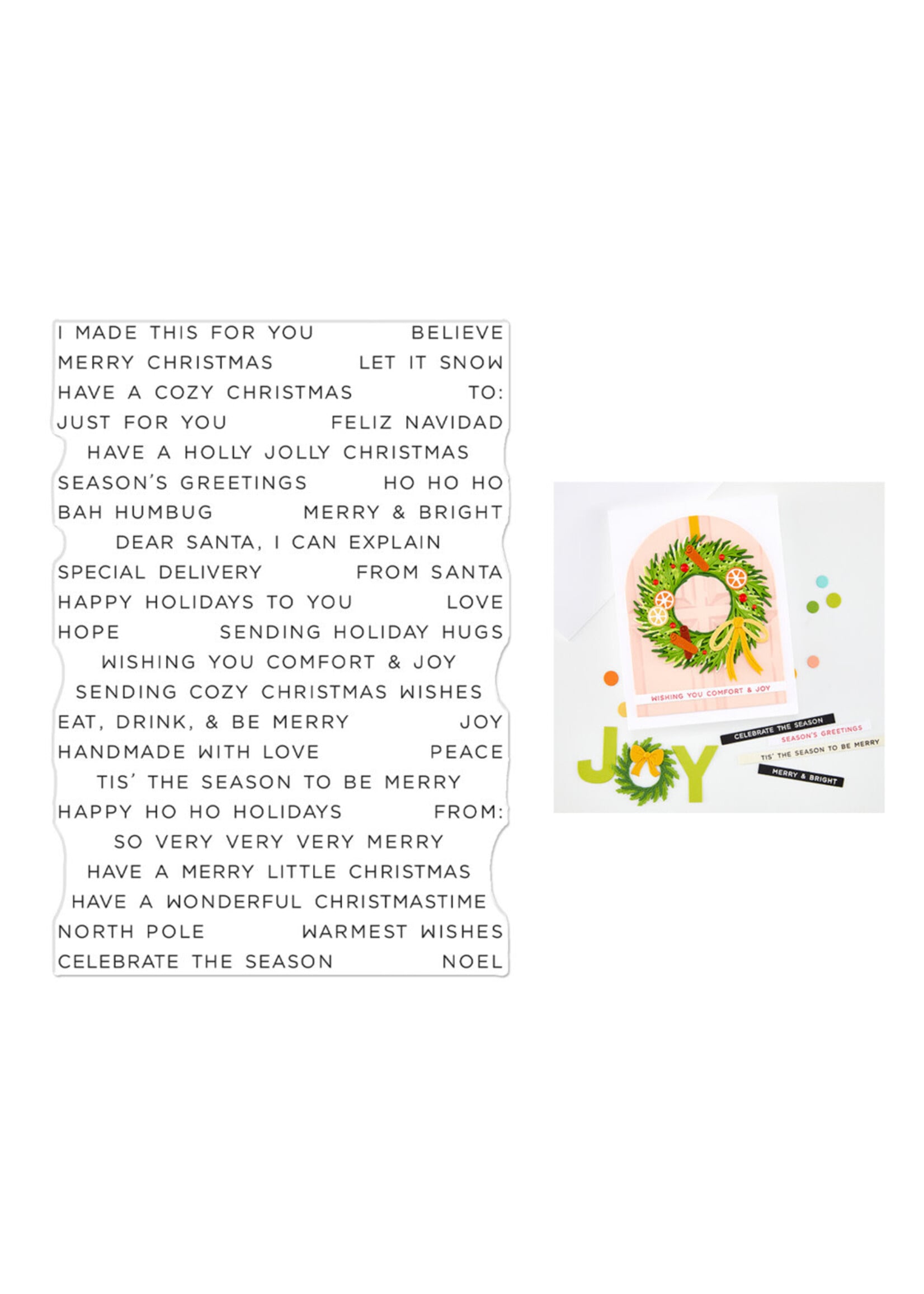 Hero  Arts Hero Arts Stamp, Season's Greetings