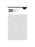 Hero  Arts Hero Arts Rub-On Transfer, Birdsong Script