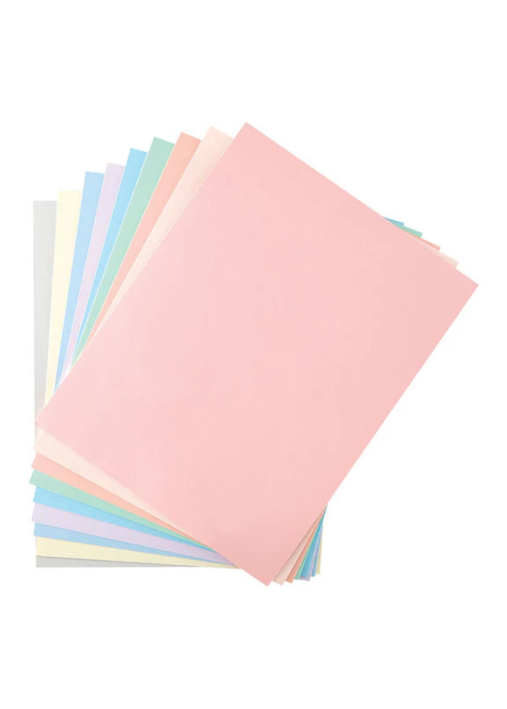 Spellbinders Spellbinders 8.5X11 ColorWheel Cardstock Assortment, Buttons & Keepsakes (10 Sheets)