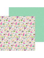Doodlebug Doodlebug Designs 12x12 Paper Color Me Crafty, Color Me Crafty