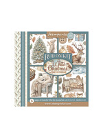 Stamperia Stamperia Rub-On Kit, White Christmas