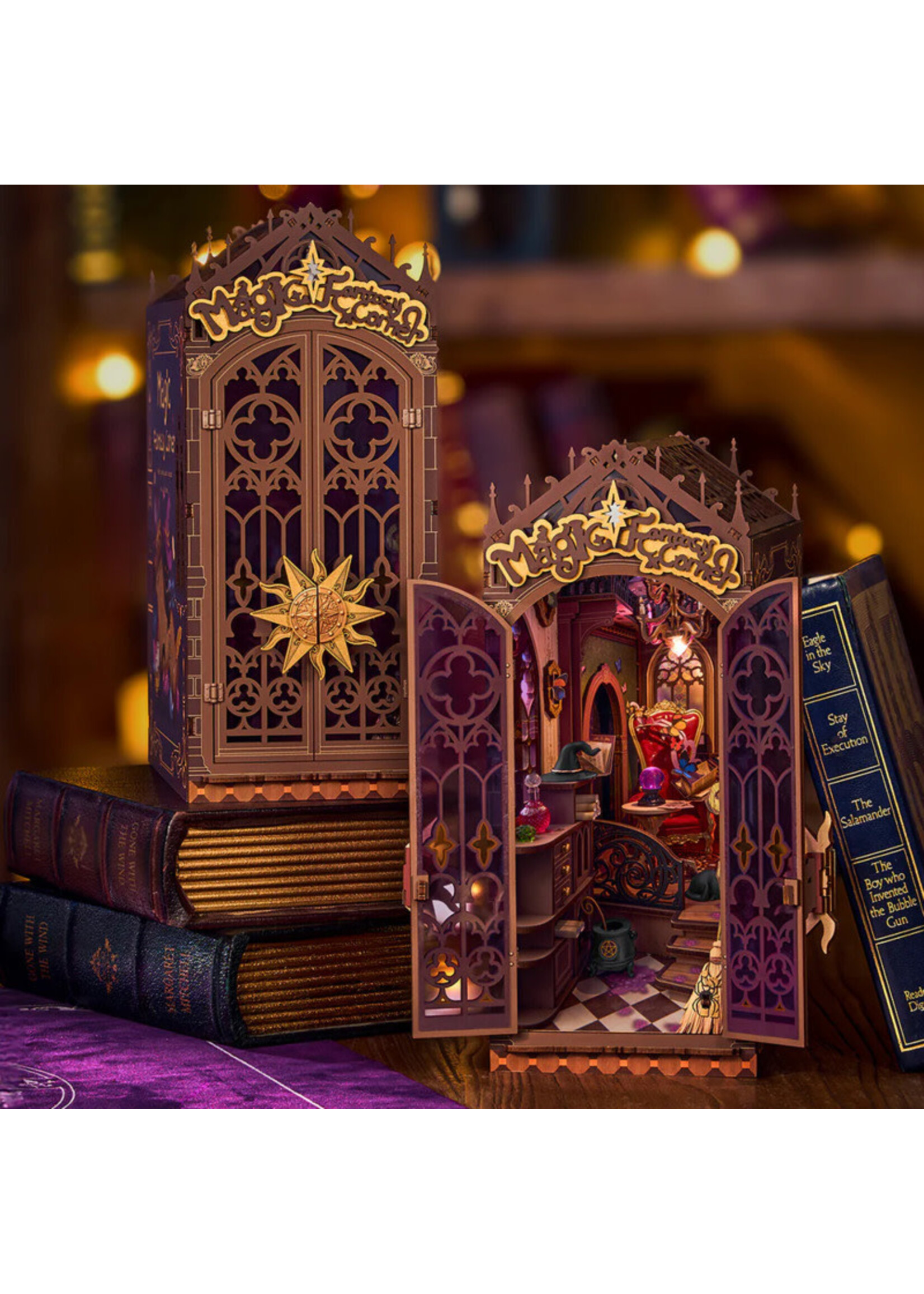 Rolife Rolife DIY Booknook, Magic Fantasy Corner
