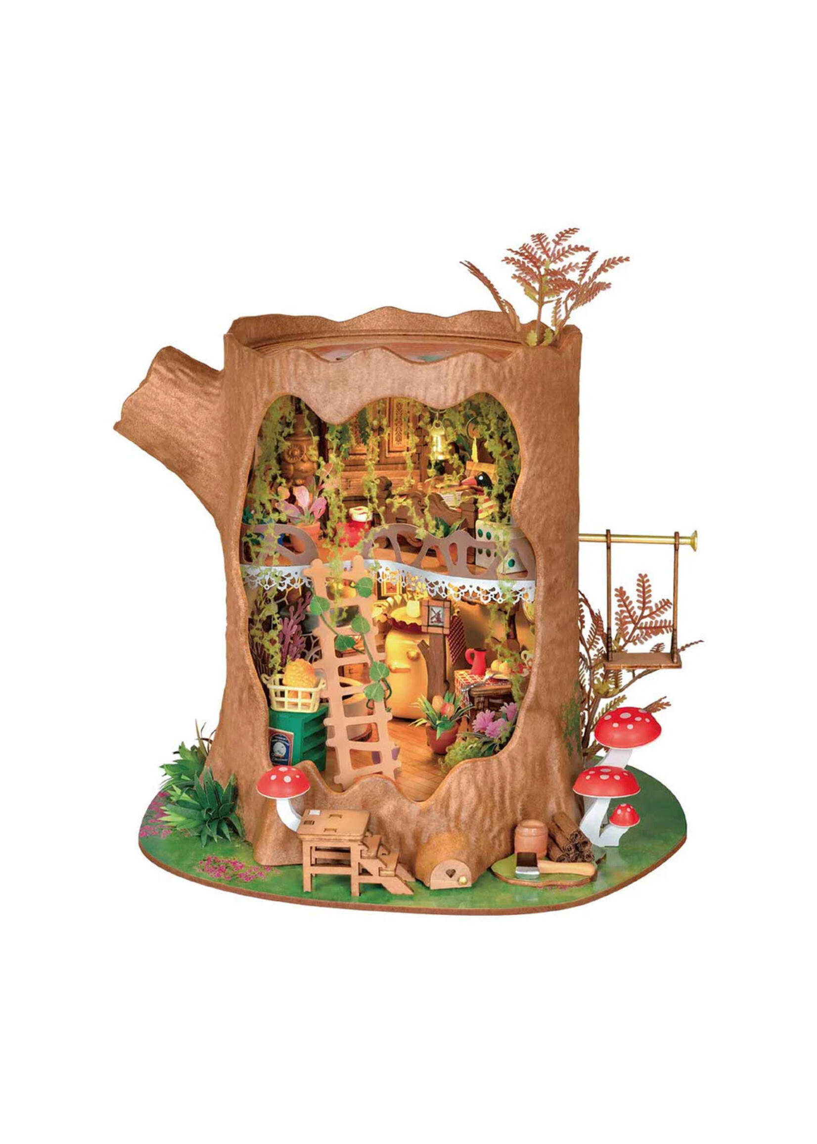 Rolife Rolife DIY Miniature House, Fairytale Tree House