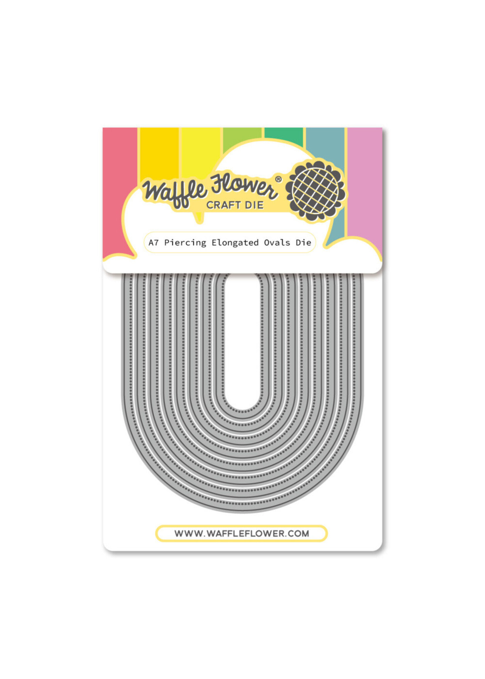 Waffle Flower Waffle Flower A7 Die, Elongated Ovals