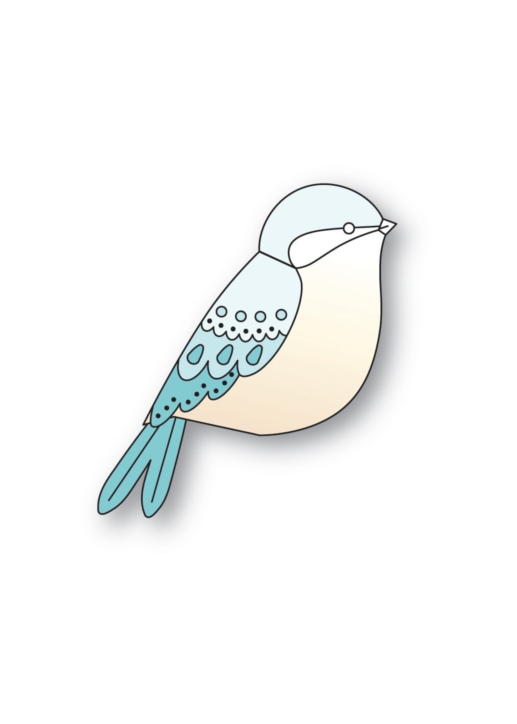 Poppy Stamps Die, Nordic Valley Bird