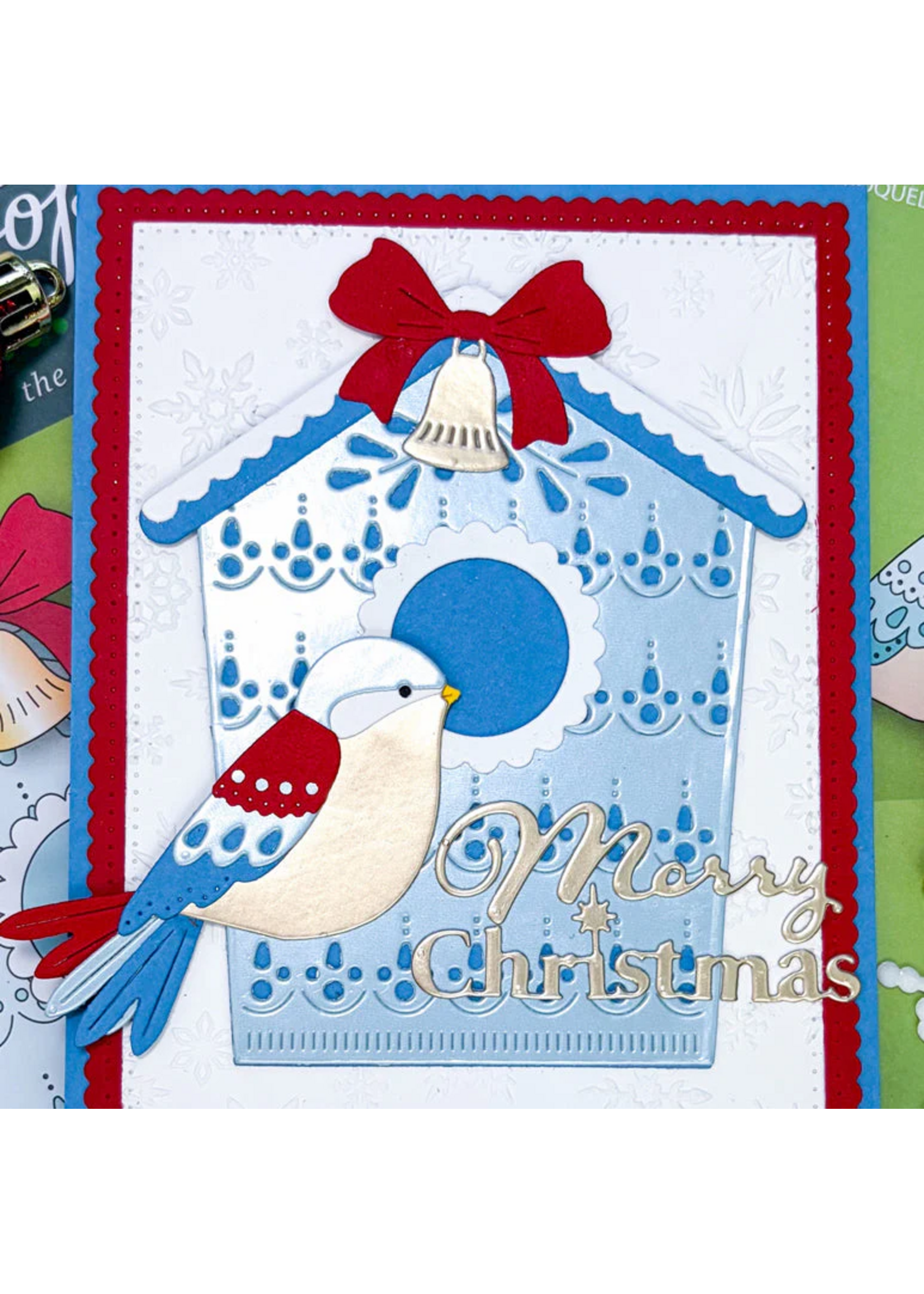 Poppy Stamps Die, Nordic Valley Bird