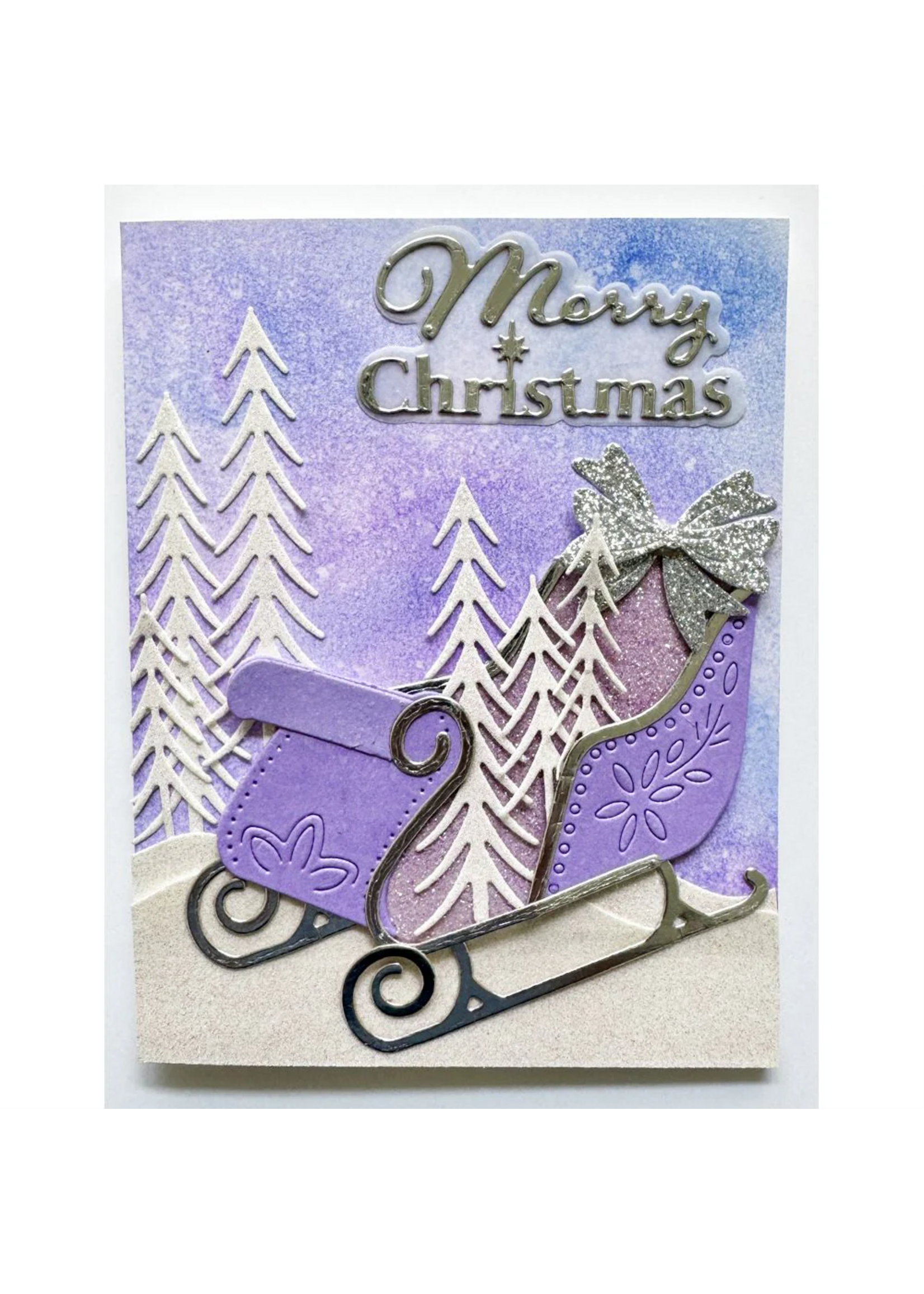 Poppy Stamps Die, Luxury Sleigh