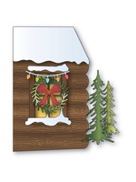 Memory Box Memory Box Die, Log Cabin Scene