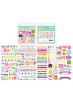 Doodlebug Doodlebug Chit Chat Ephemera, Color Me Crafty