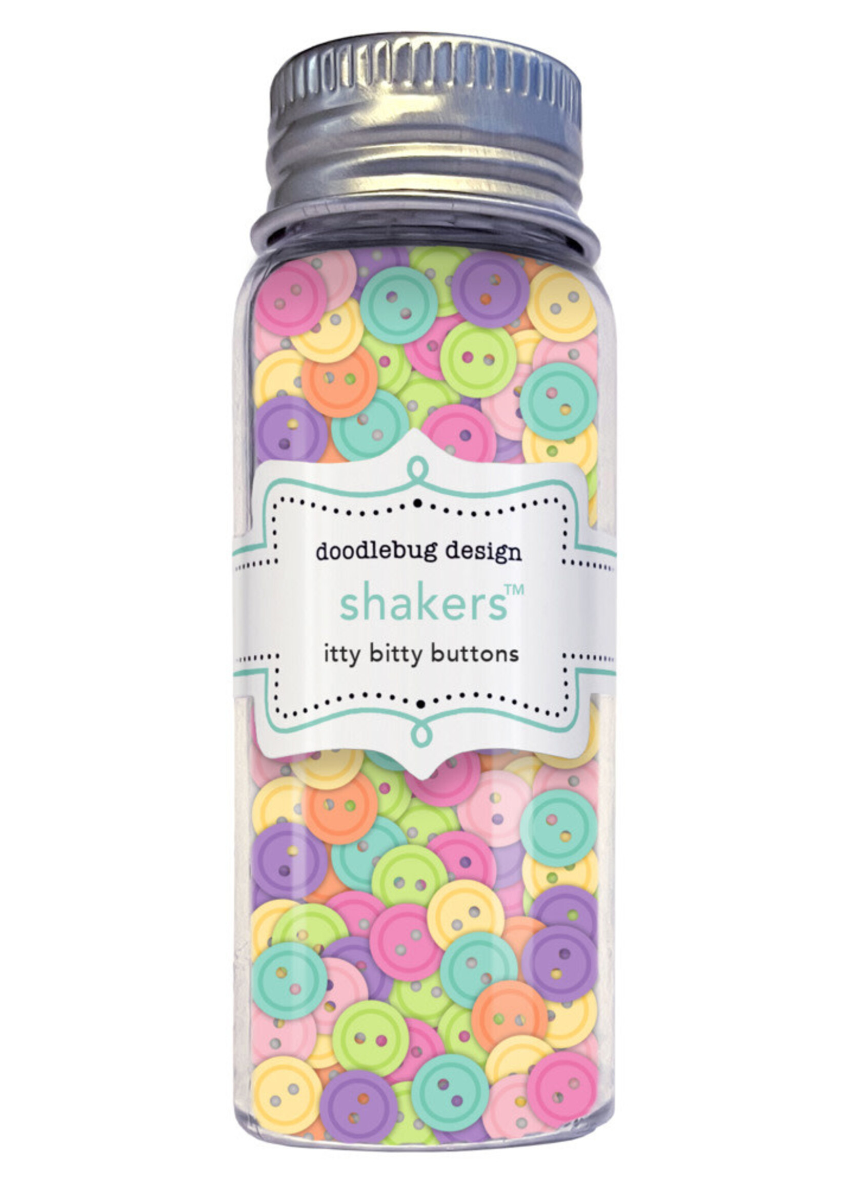 Doodlebug Doodlebug Shakers, Itty Bitty Buttons