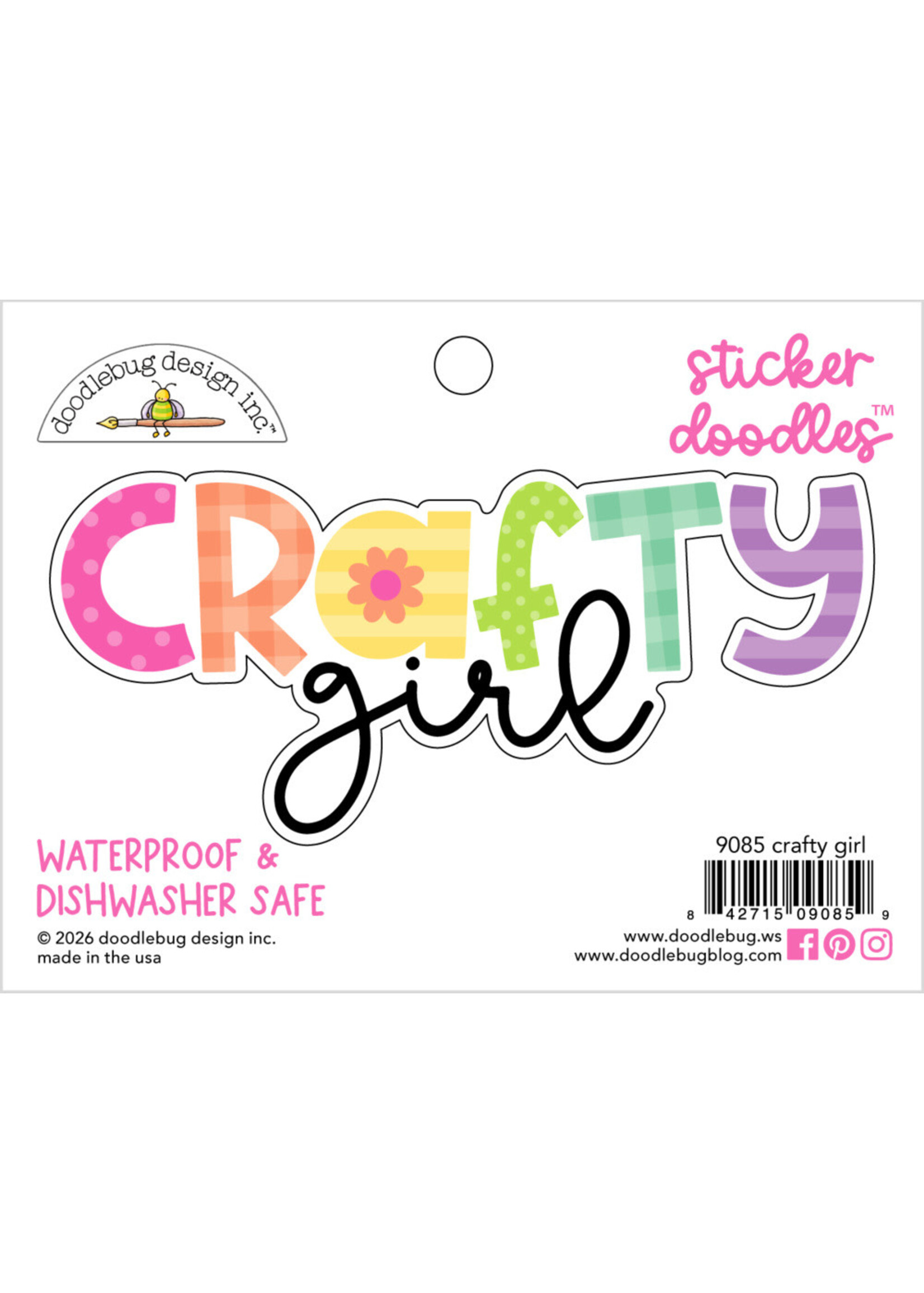 Doodlebug Doodlebug Sticker Doodles, Crafty Girl