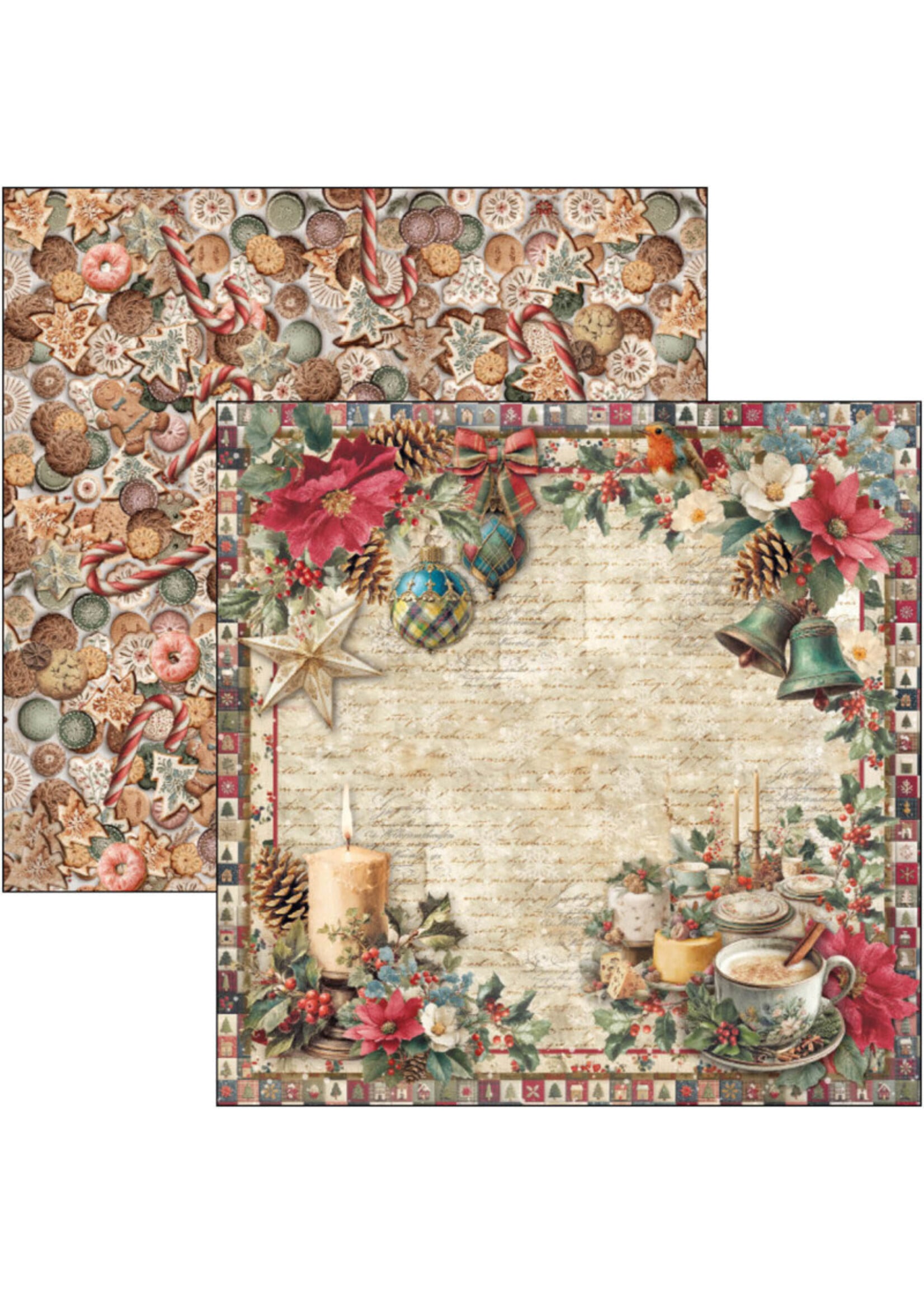 Ciao Bella Ciao Bella 12x12 Paper Pad, Merry & Bright