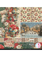 Ciao Bella Ciao Bella 12x12 Patterns Pad, Merry & Bright