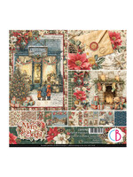 Ciao Bella Ciao Bella 8x8 Paper Pad, Merry & Bright