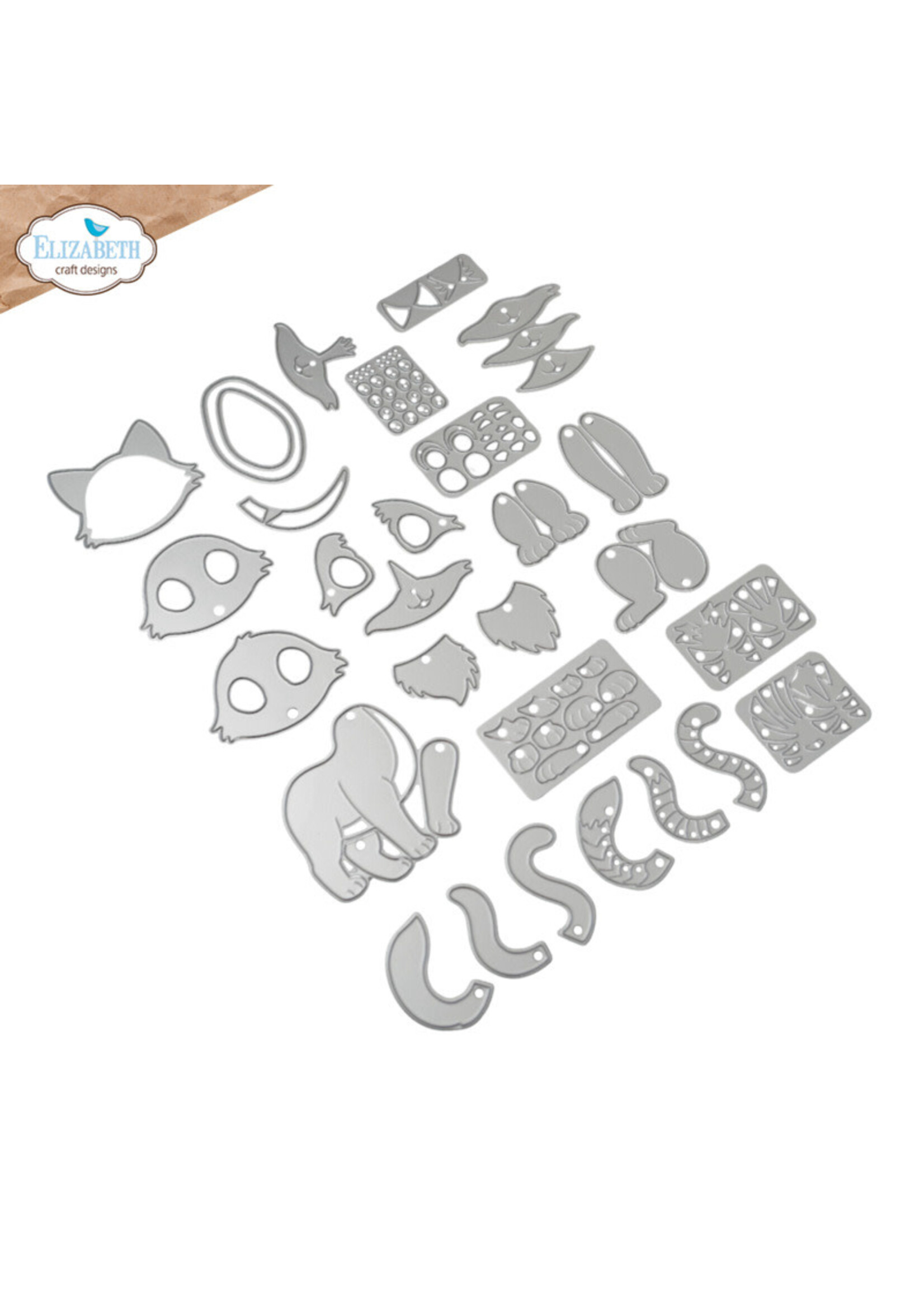 Elizabeth Craft Design ECD Die, 2370 Cats