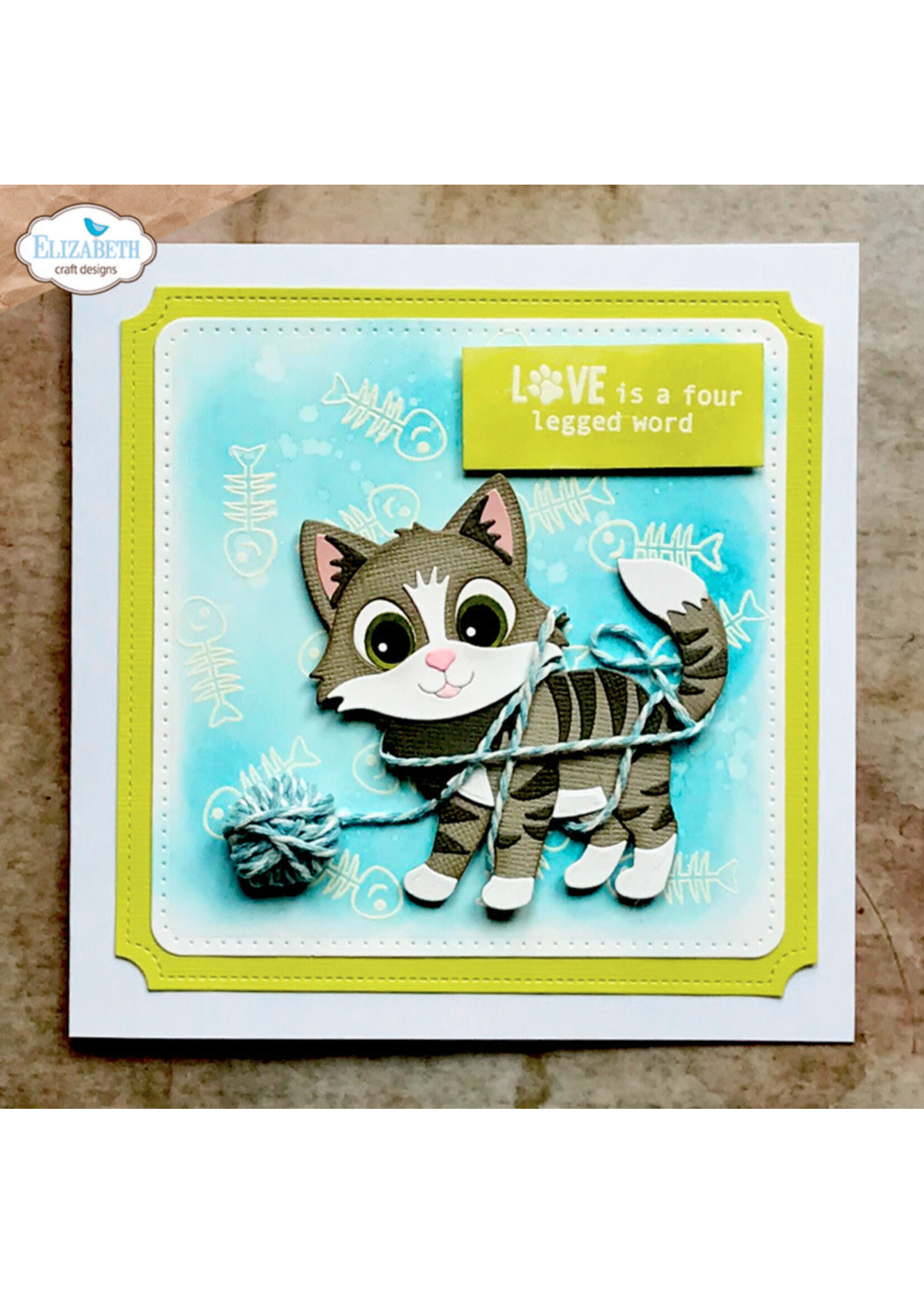 Elizabeth Craft Design ECD Die, 2370 Cats