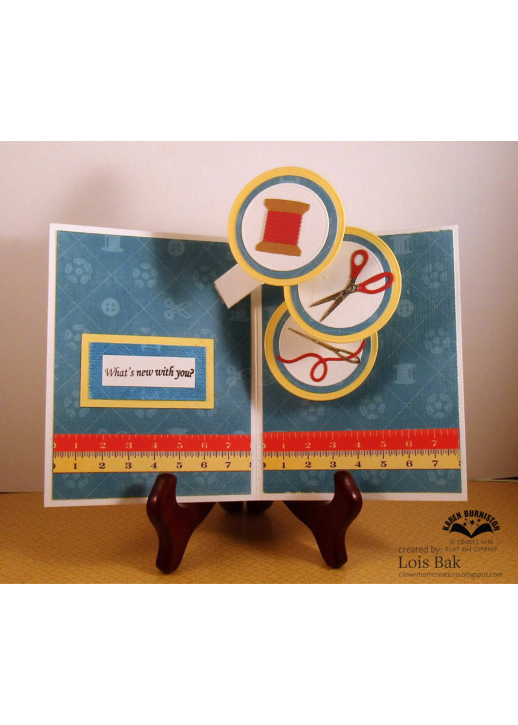 Karen Burniston Die, 1336 Cascade Pop-Up