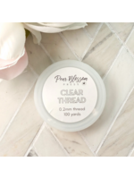 Pear Blossom Pear Blossom Press Clear Thread, .2mm x 100 yards