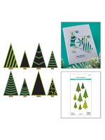 Spellbinders Spellbinders Lisa Horton Stamp/Die Set, Infinity Trees