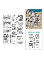 Spellbinders Spellbinders Esther Glas Stamp, Family & Friends