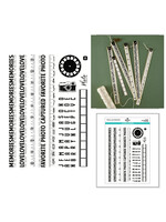 Spellbinders Spellbinders Esther Glas Stamp, Keepsake Strips